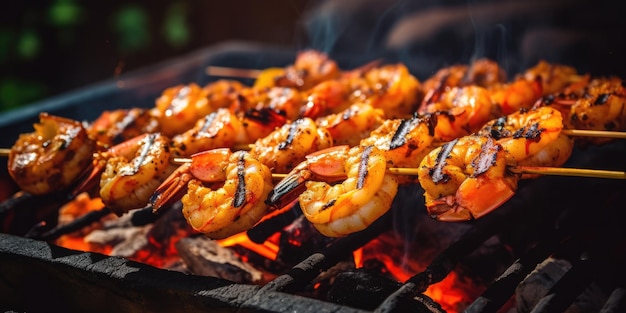 Delicias a la parrilla: Cómo hacer camarones a la perfección